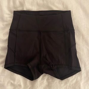 Lululemon in movement shorts